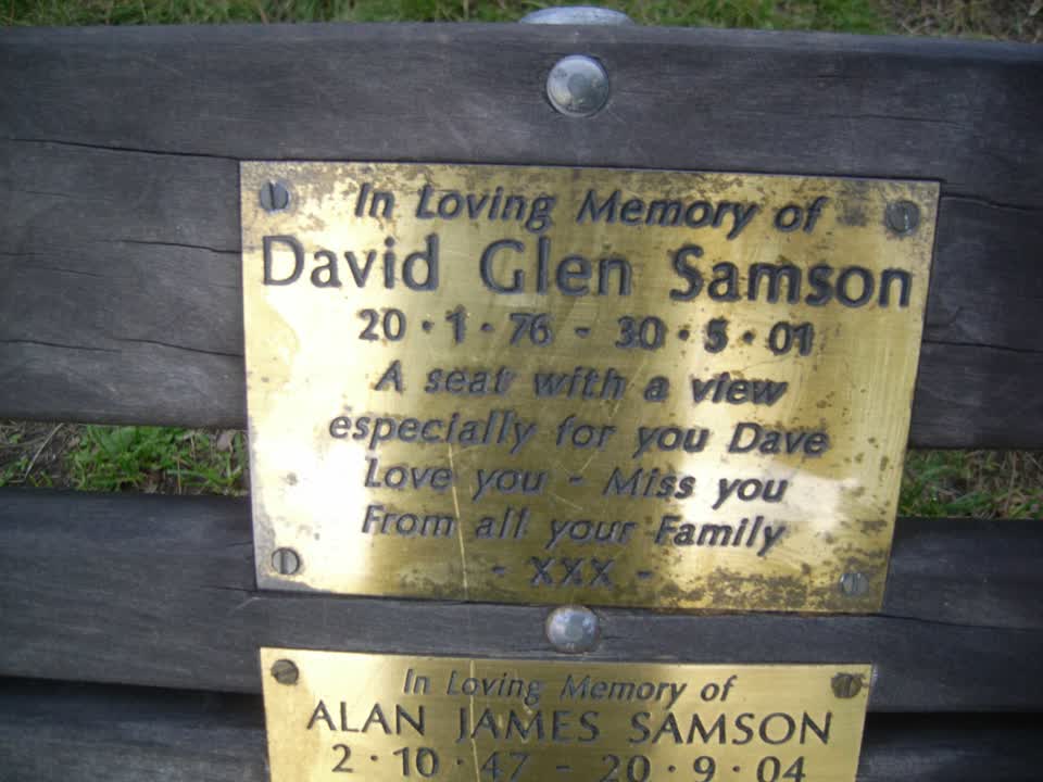 the register’s photograph of the plaque at Nicholson Park