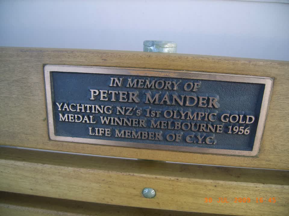 the register’s photograph of the plaque at Yacht Club Reserve