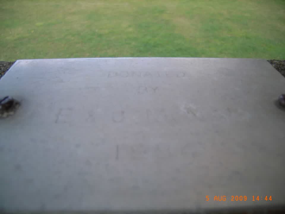 the register’s photograph of the plaque at Port Hills 11 Rrz Land