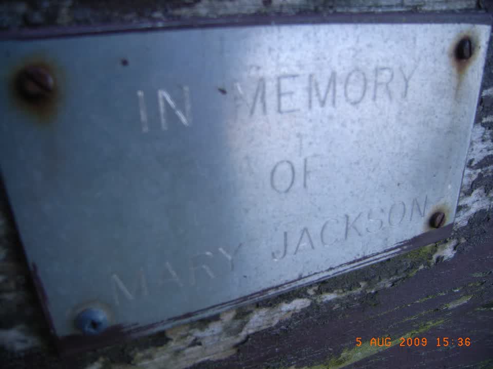 the register’s photograph of the plaque at Port Hills 11 Rrz Land