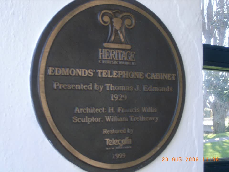 the register’s photograph of the plaque at Poplars Reserve
