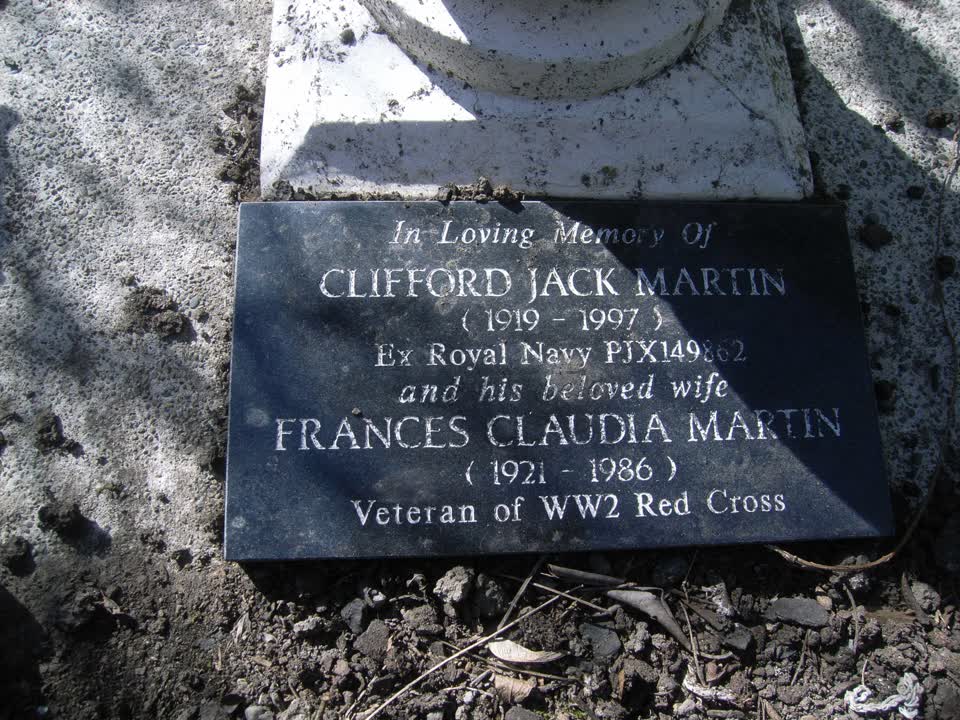 the register’s photograph of the plaque at Nurses Memorial Chapel