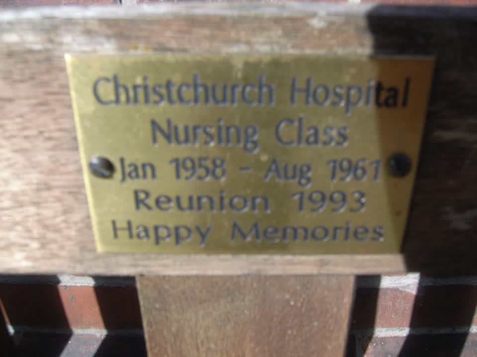 the register’s photograph of the plaque at Nurses Memorial Chapel
