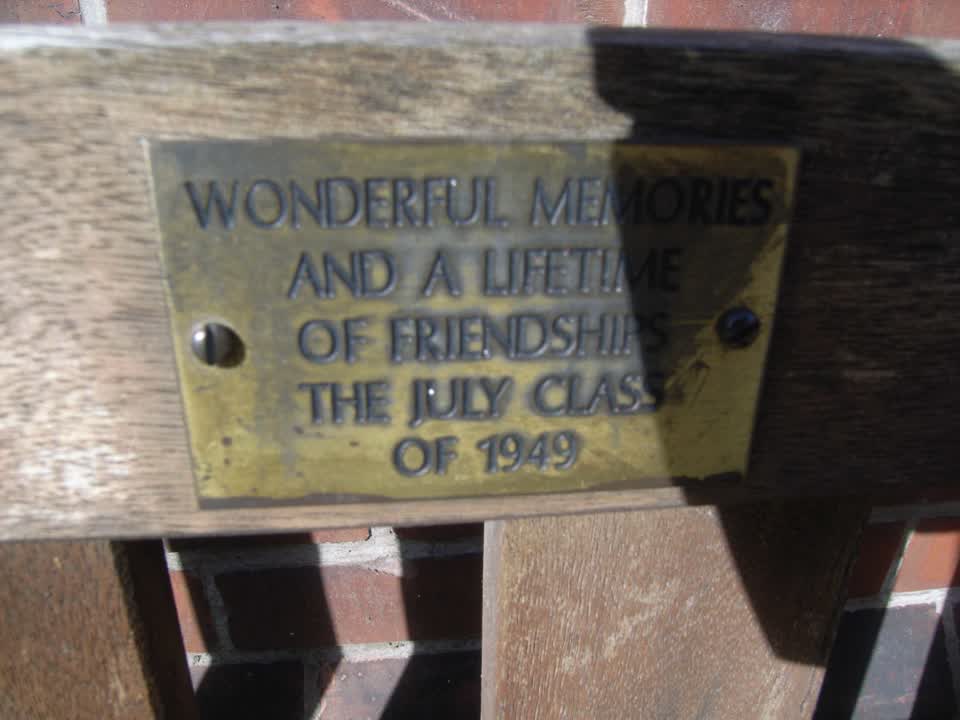the register’s photograph of the plaque at Nurses Memorial Chapel