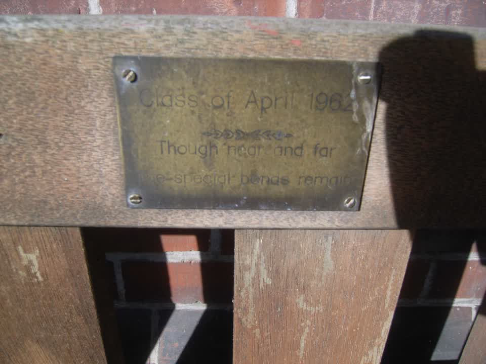 the register’s photograph of the plaque at Nurses Memorial Chapel