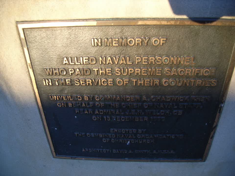 the register’s photograph of the plaque at Friendship Corner