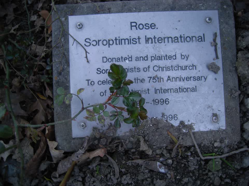 the register’s photograph of the plaque at Friendship Corner