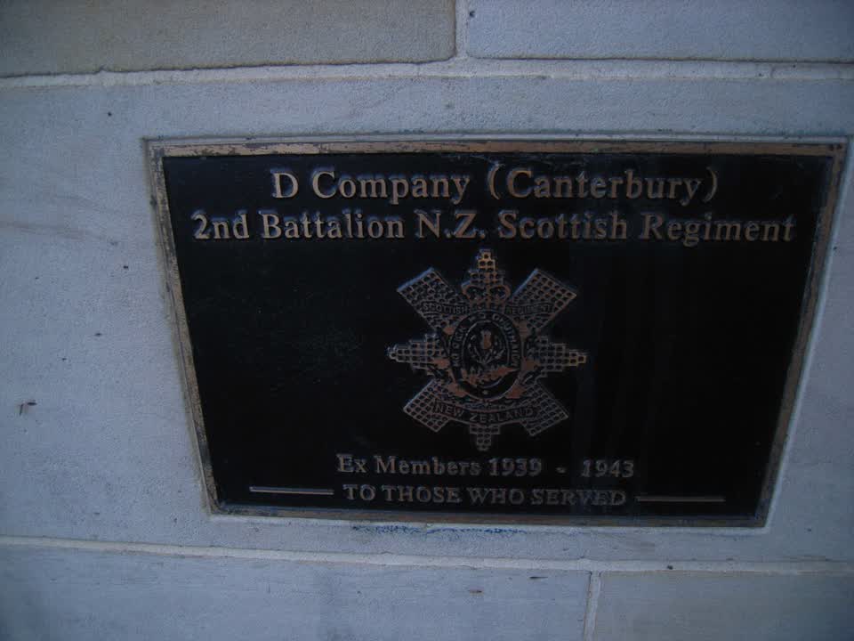 the register’s photograph of the plaque at Bridge Of Remembrance
