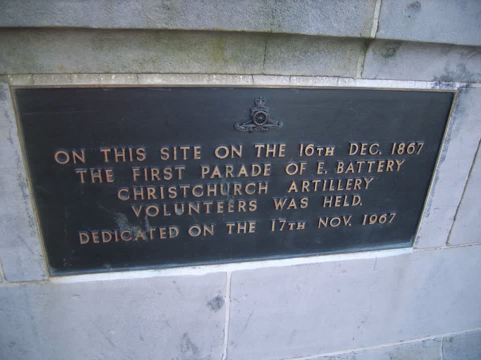 the register’s photograph of the plaque at Bridge Of Remembrance