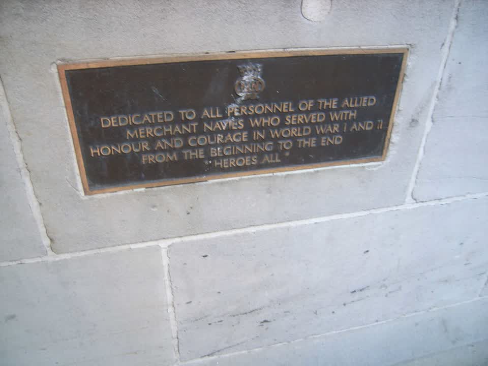 the register’s photograph of the plaque at Bridge Of Remembrance