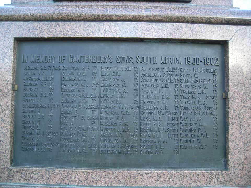 the register’s photograph of the plaque at Queen Victoria