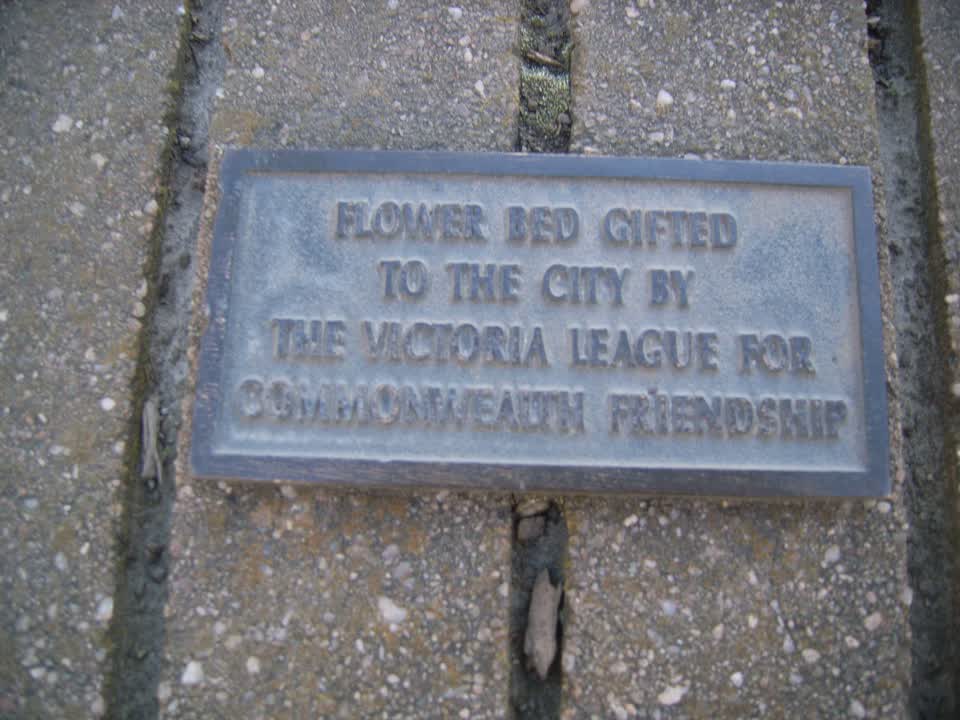 the register’s photograph of the plaque at Victoria Square