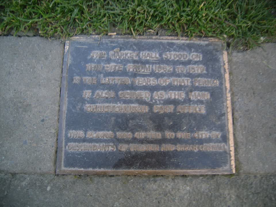 the register’s photograph of the plaque at Victoria Square
