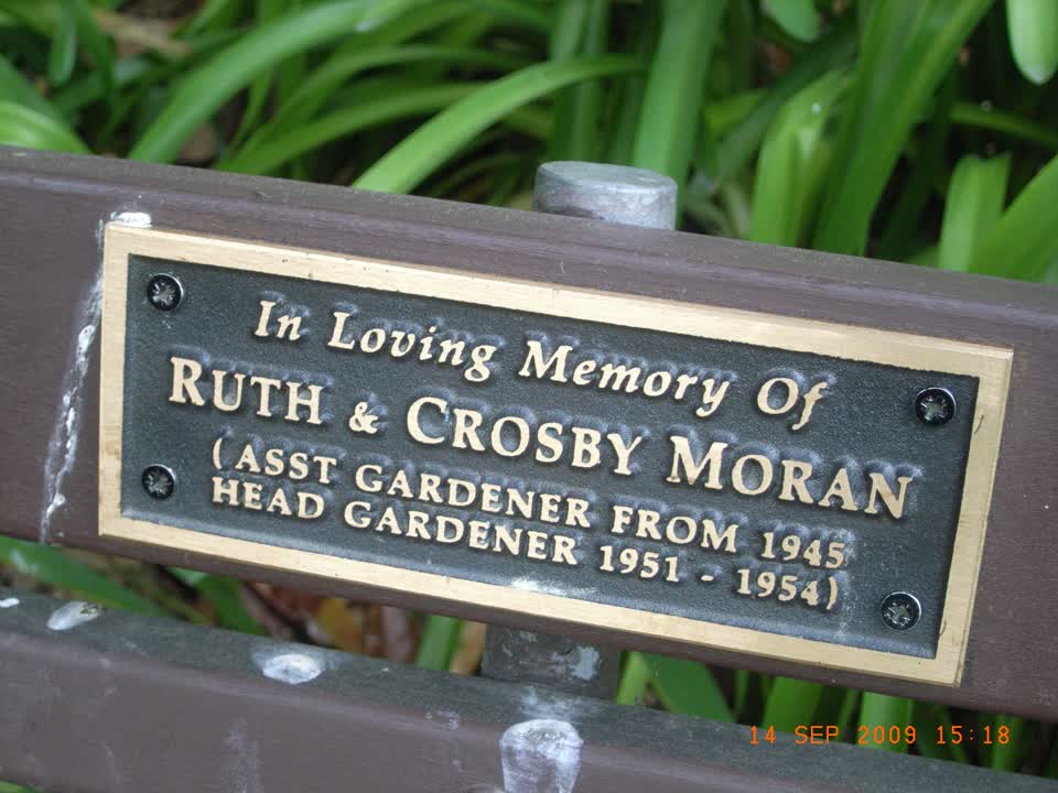the register’s photograph of the plaque at Edmonds Factory Garden