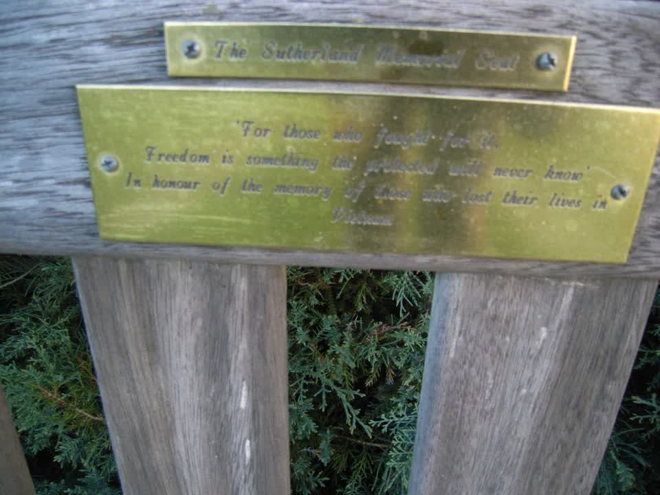 the register’s photograph of the plaque at Ruru Lawn Cemetery