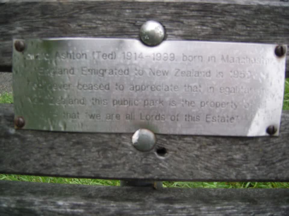 the register’s photograph of the plaque at Little Hagley Park