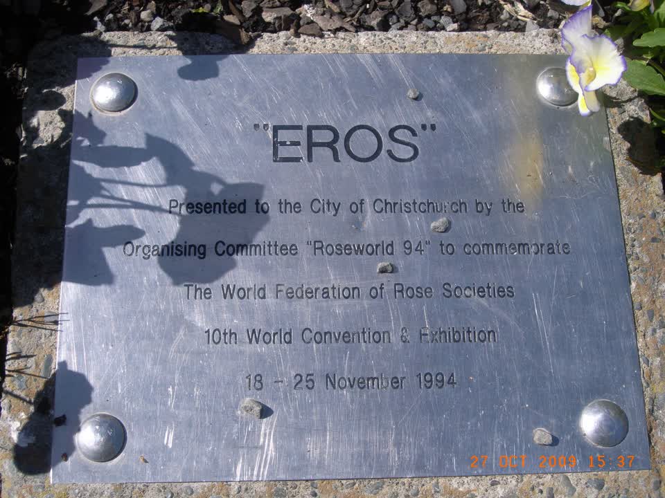 the register’s photograph of the plaque at Eros