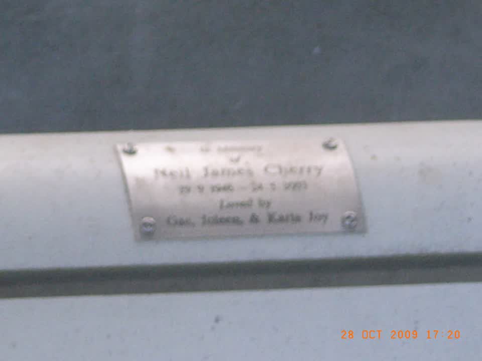 the register’s photograph of the plaque at Mona Vale