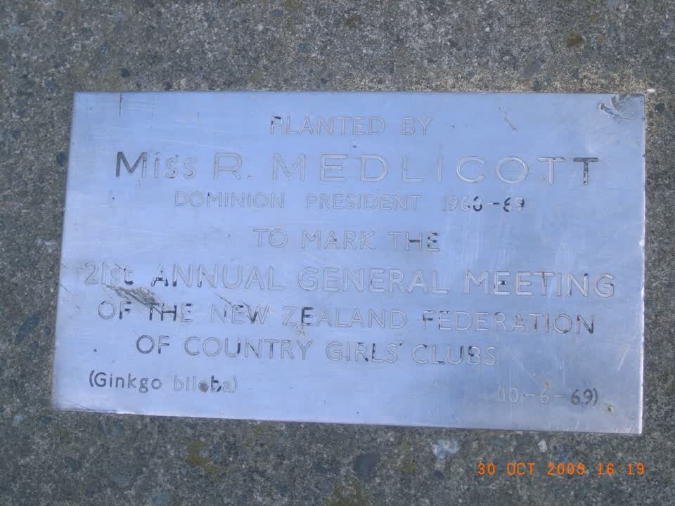 the register’s photograph of the plaque at Avon Riverbank Central City