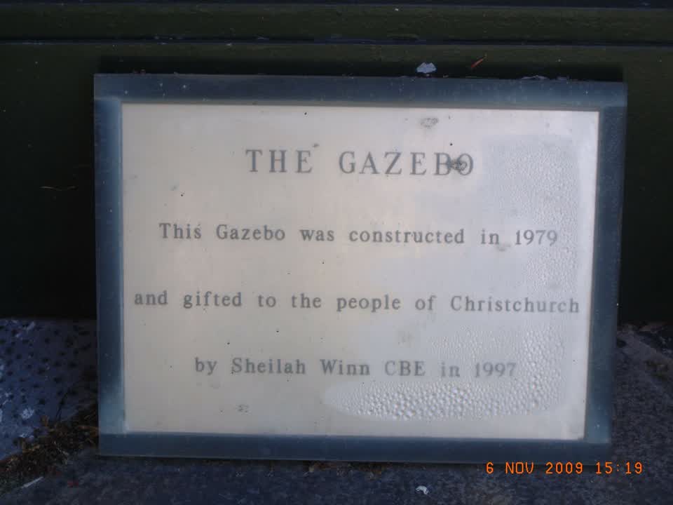 the register’s photograph of the plaque at Mona Vale
