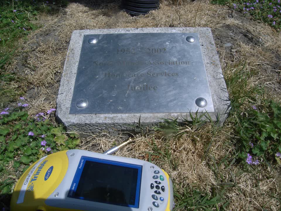 the register’s photograph of the plaque at Hagley Park North