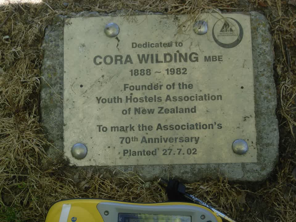 the register’s photograph of the plaque at Hagley Park North