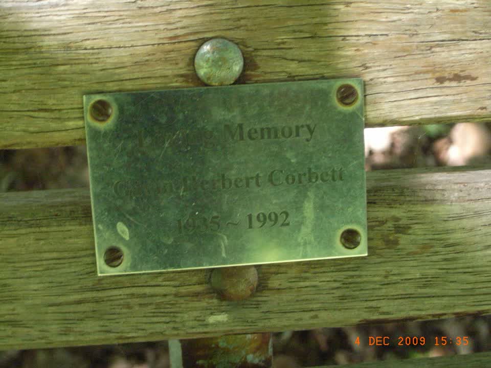 the register’s photograph of the plaque at Hagley Park North