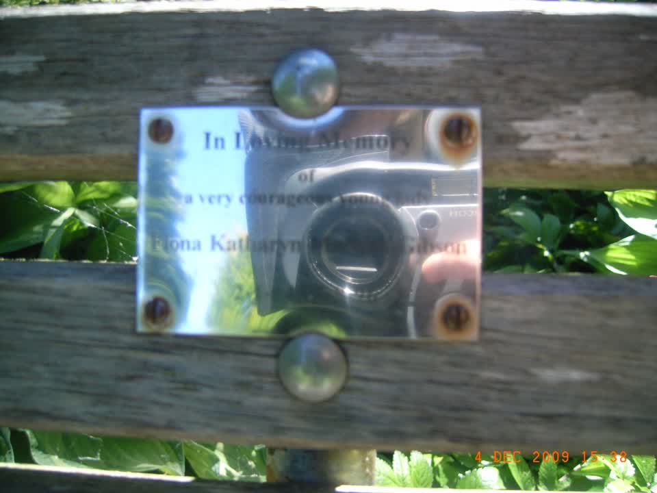 the register’s photograph of the plaque at Hagley Park North