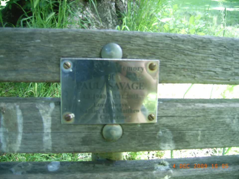 the register’s photograph of the plaque at Hagley Park North