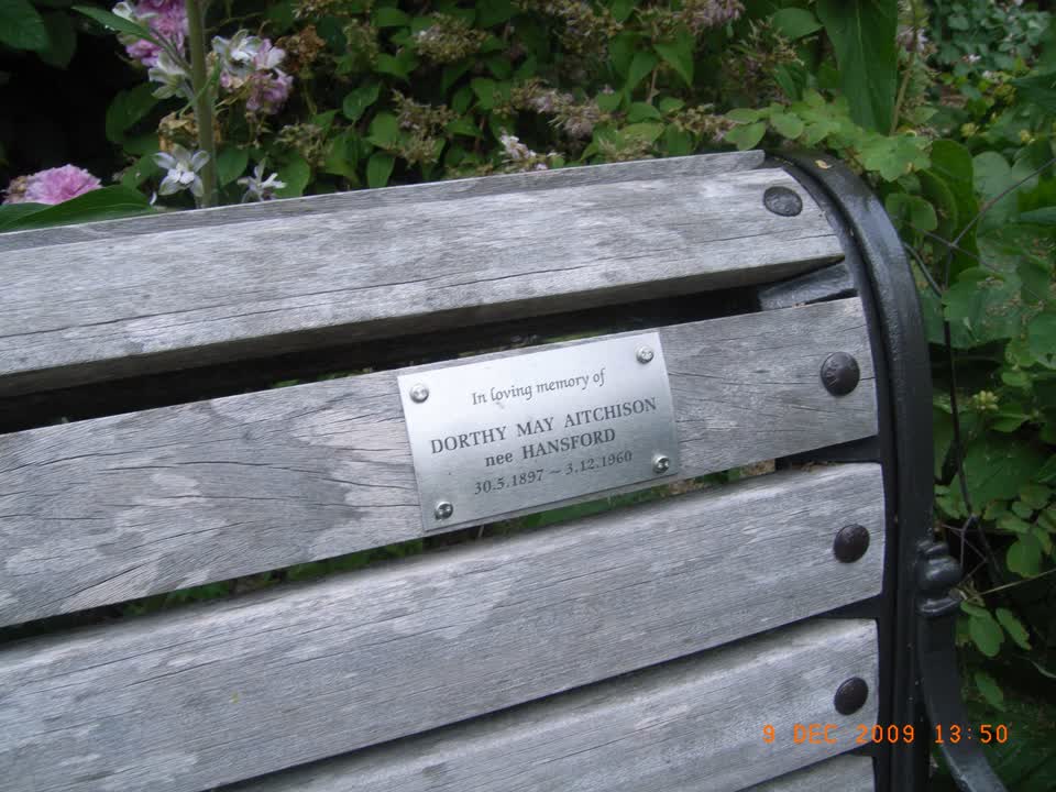 the register’s photograph of the plaque at Hagley Park North