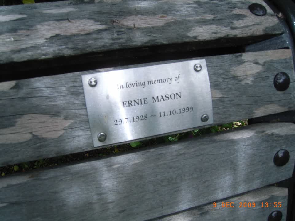 the register’s photograph of the plaque at Hagley Park North