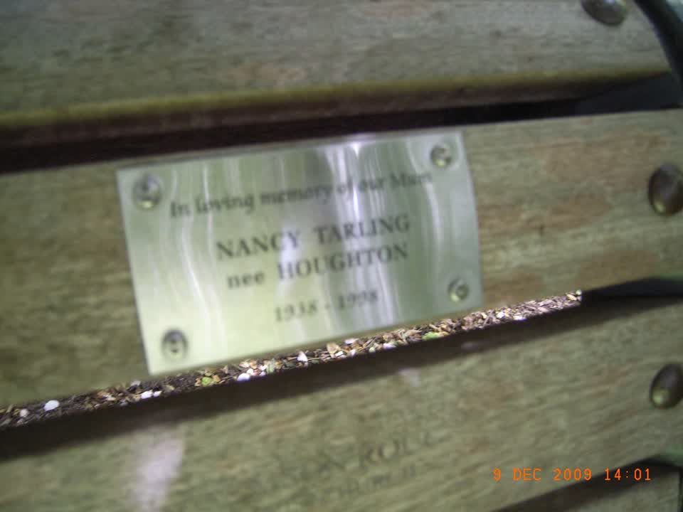 the register’s photograph of the plaque at Hagley Park North