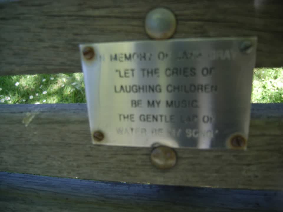 the register’s photograph of the plaque at Hagley Park North