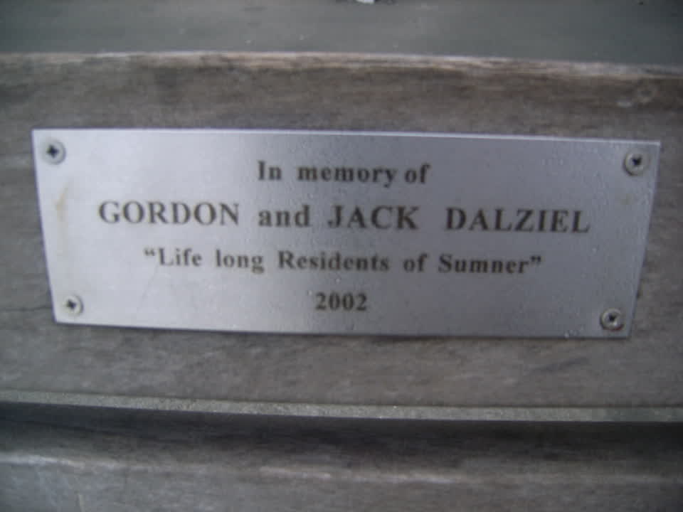 the register’s photograph of the plaque at Scarborough Beach