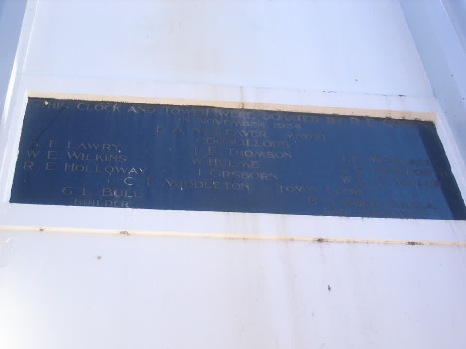 the register’s photograph of the plaque at New Brighton Beach Developed
