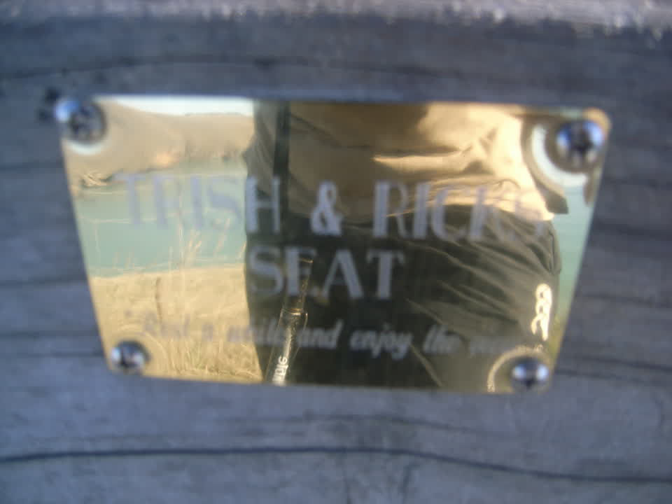 the register’s photograph of the plaque at Whitewash Reserve