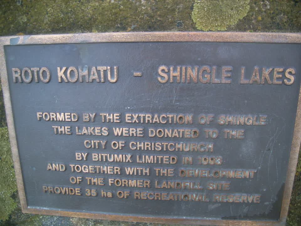 the register’s photograph of the plaque at Roto Kohatu