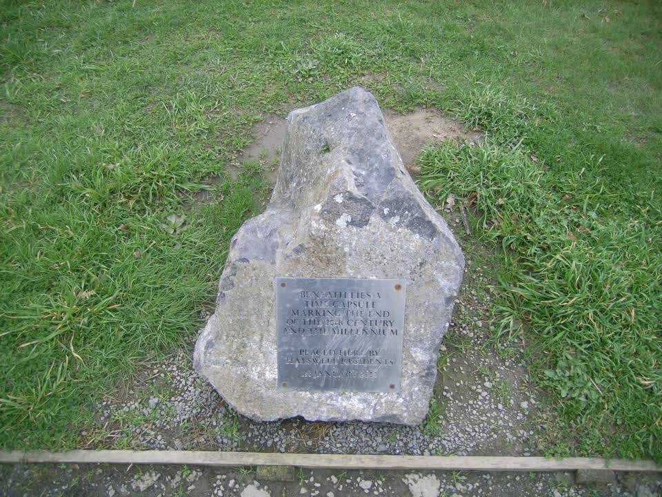 the register’s photograph of the plaque at Halswell Quarry Park