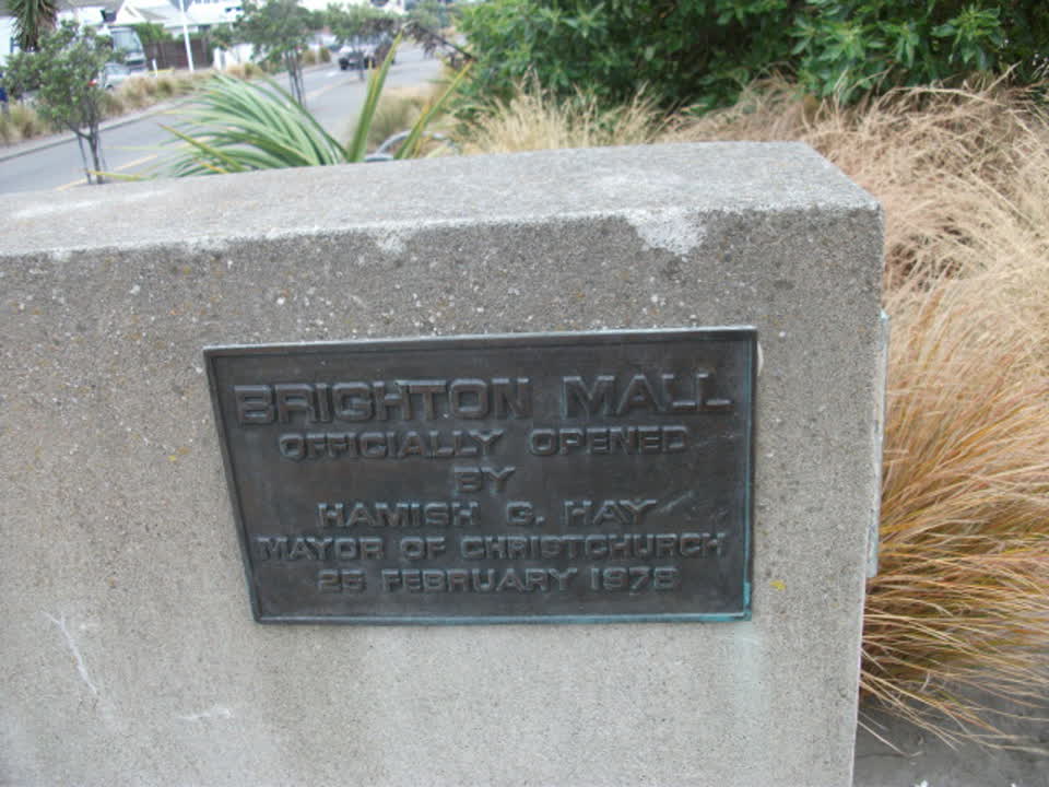 the register’s photograph of the plaque at New Brighton Beach Developed