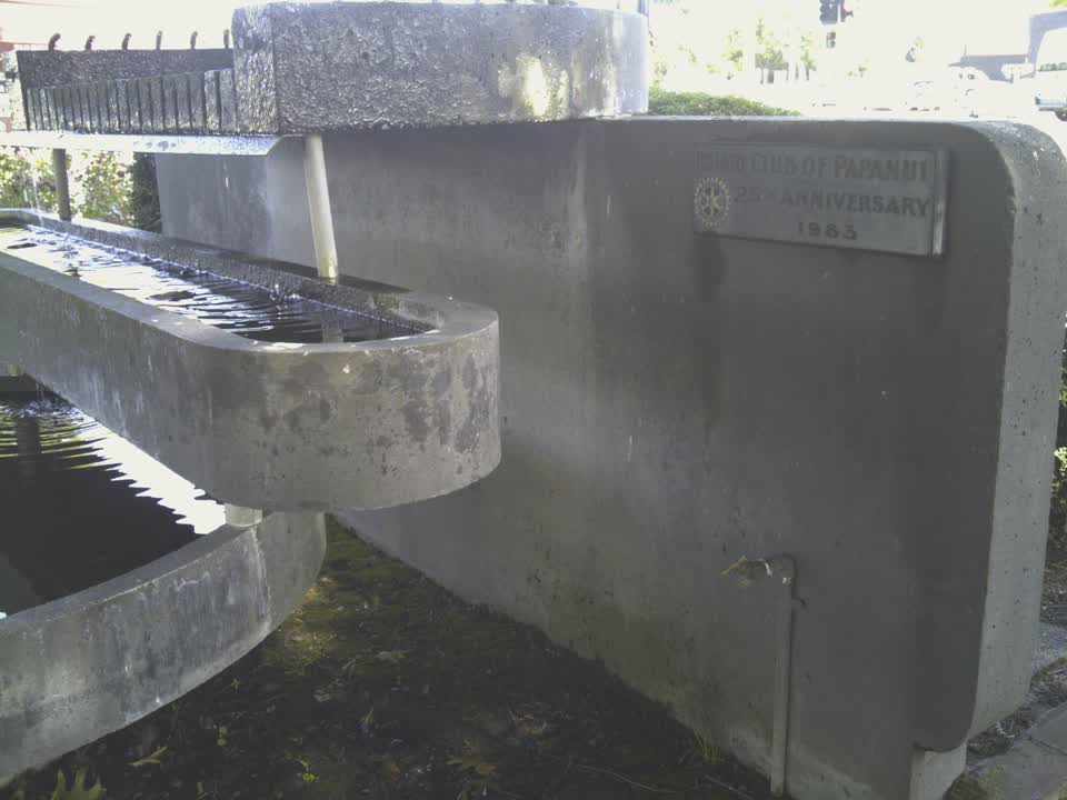 the register’s photograph of the plaque at Papanui Memorial Reserve