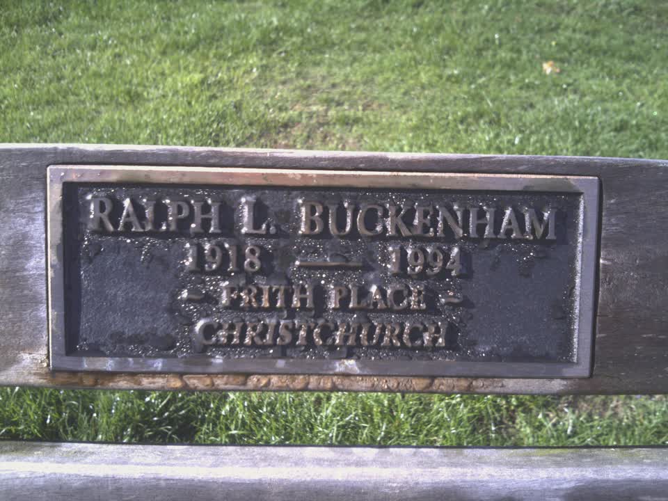 the register’s photograph of the plaque at Burnside Park