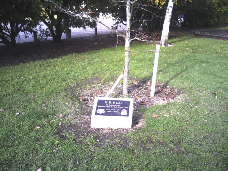 the register’s photograph of the plaque at Halswell Domain