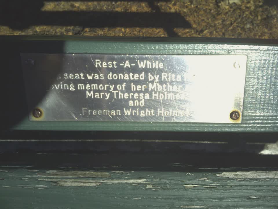 the register’s photograph of the plaque at Waimairi Cemetery