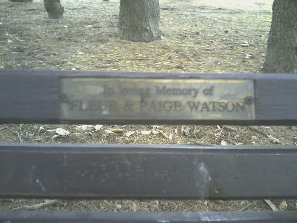 the register’s photograph of the plaque at Avonhead Cemetery