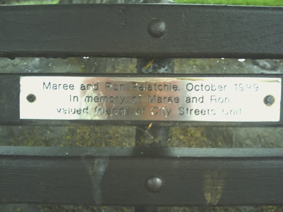 the register’s photograph of the plaque at Belfast Cemetery