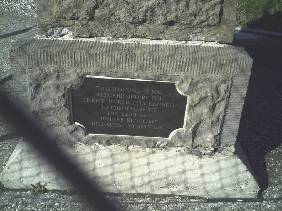 the register’s photograph of the plaque at King Edward Memorial