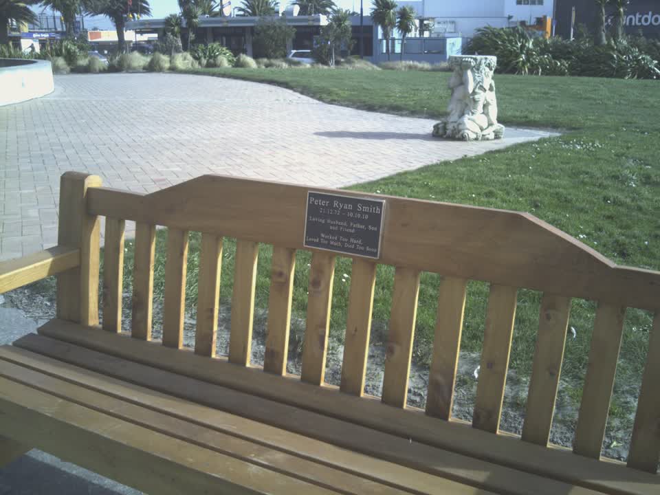 the register’s photograph of the plaque at New Brighton Beach Developed