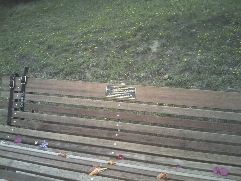 the register’s photograph of the plaque at Sumnervale Reserve