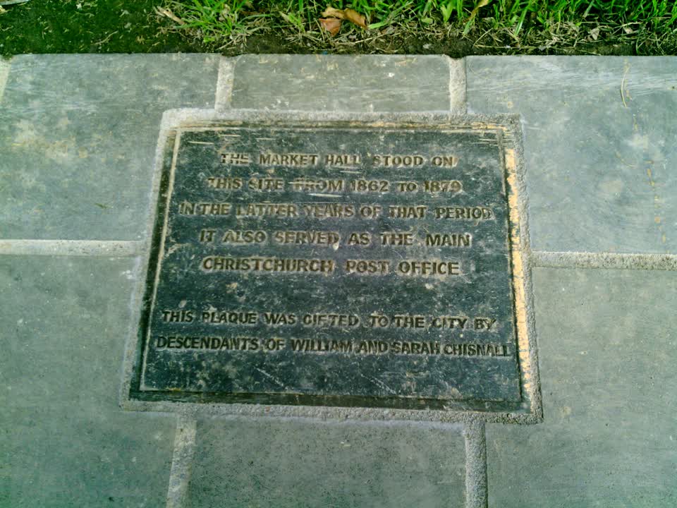 the register’s photograph of the plaque at Victoria Square