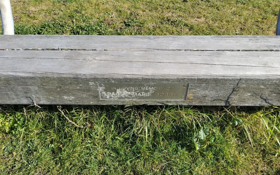 the register’s photograph of the plaque at South New Brighton Beach